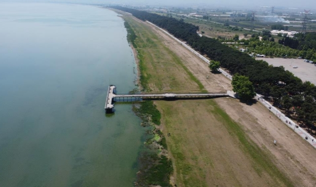 Son aylardaki yağışlar İznik Gölü'ne yaradı