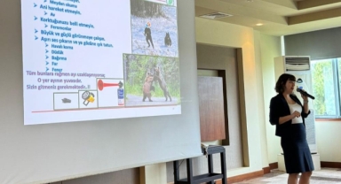 UEDAŞ ekiplerine vahşi hayvan eğitimi verildi