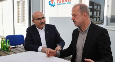 Vali Demirtaş, YESAN'ı inceledi