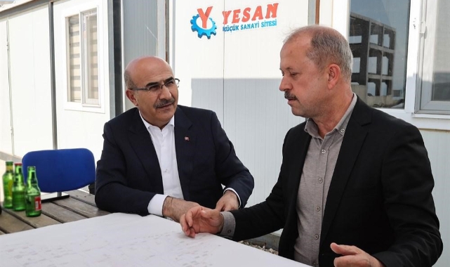 Vali Demirtaş, YESAN'ı inceledi