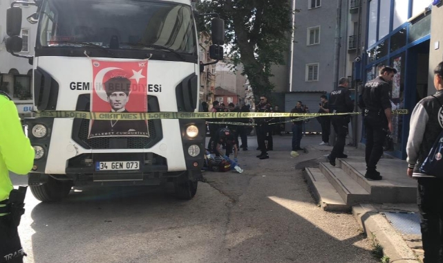 Yaşlı kadının ezildiği kazada kamyon şoförü tutuklandı
