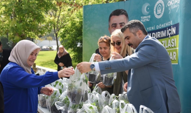 Yıldırım Belediyesi’nden 50 bin fide