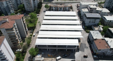 Bağlaraltı Pazar Alanı’nda son rötuşlar