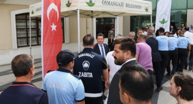 Başkan Aydın personel ile bayramlaştı