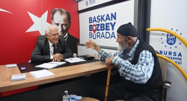 Başkan Bozbey makamını Büyükorhan’a taşıdı