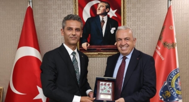 Başkan Şadi Özdemir'den nezaket ziyaretleri