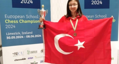 Belediyesporlu Arya Aydoğan Avrupa üçüncüsü