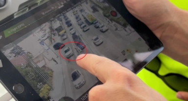 Bursa'da dron destekli 'yaya' denetimi