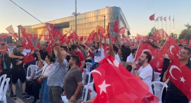 Bursa’da milli heyecan dev ekranda yaşandı