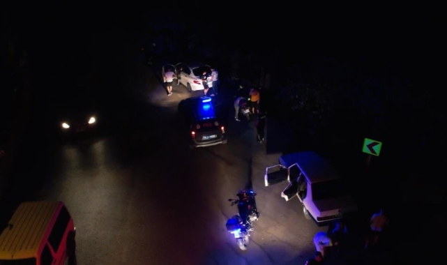 Bursa'da Özlüce Tepe ve Dağ Yolu'nda uygulama