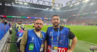 Bursalı gazeteciler EURO 2024'te