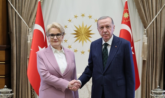 Cumhurbaşkanı Erdoğan, Meral Akşener ile görüştü