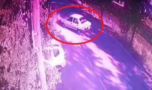 Direksiyon hakimiyetini kaybetti, dereye uçtu