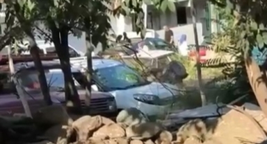 Düğün magandaları kamerada