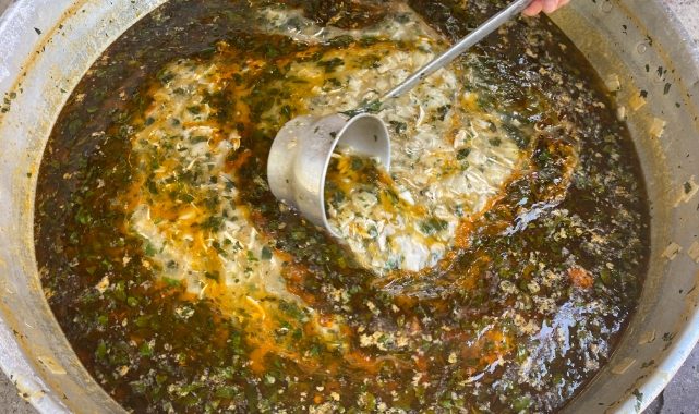 Göllüce'de geleneksel 'Dede Çorbası' zamanı