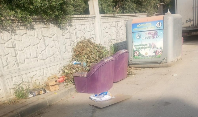 Hava kirliliğinden sonra şimdide çöp dağları