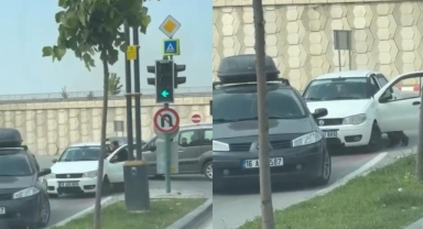 İki ayrı grubun kavgası amatör kamera'da