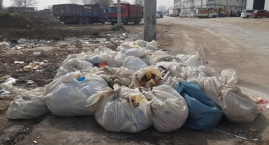 İnegöl zabıtası çevre için görev başında