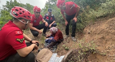 Jandarma kaybolan yaşlı aynı gün içinde buldu