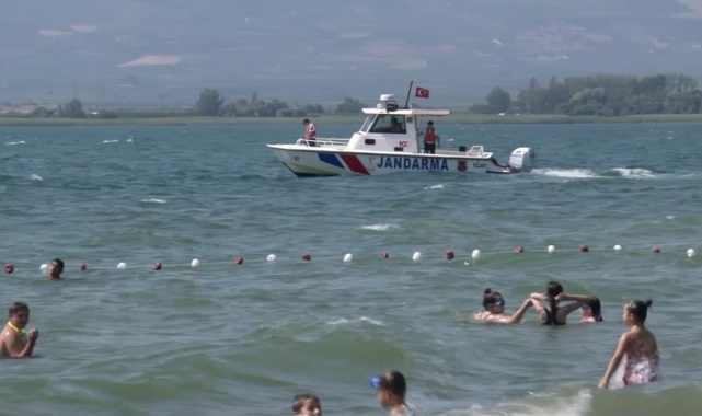 Jet ski kazasından sonra İznik Gölü'nde sıkı güvenlik