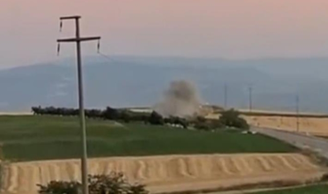 Karacabey'de eski yapım bomba imha edildi
