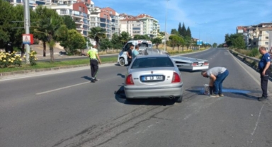 Mudanya’da otomobil takla attı: 3 yaralı