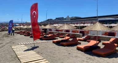 Mudanya Plajı törenle açıldı