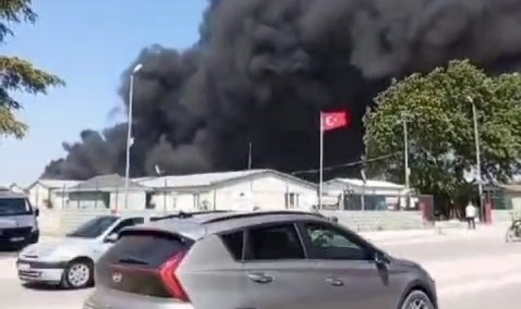 Mustafakemalpaşa'da büyük yangın!