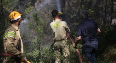 Orhaneli'deki orman yangını kontrol altına alındı