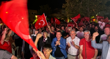 Osmangazi’nin meydanlarında milli heyecan