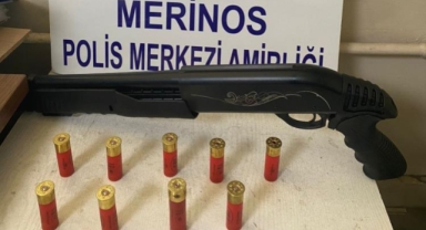 Silahla tehdit ihbarında 1 kilo uyuşturucu çıktı