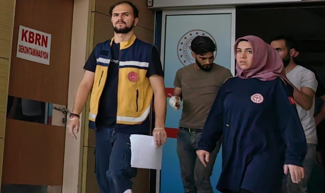 Spiral makinesiyle elini kesen genç yaralandı