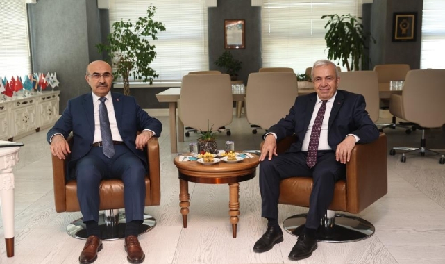 Vali Demirtaş’tan Başkan Şadi Özdemir’e ziyaret