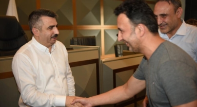 Yıldırım ailesi bayramlaştı