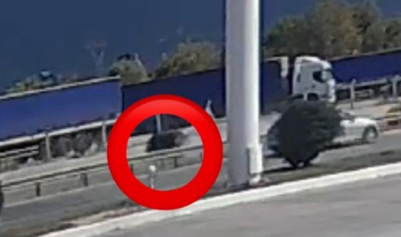 2 kişinin öldüğü feci kaza kamerada