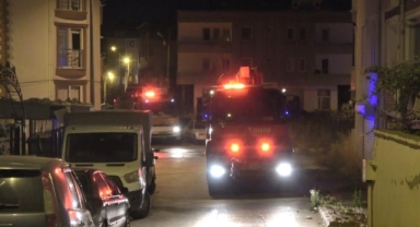 4 katlı bina alev aldı, 7 kişi dumandan etkilendi