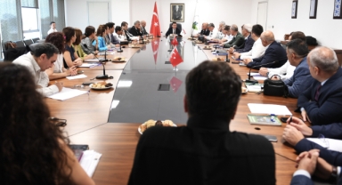 Başkan Aydın, birim müdürleriyle bir araya geldi