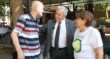 Başkan Özdemir Demirci'de mahalle halkını dinledi