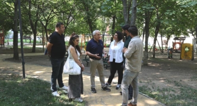 Başkan Özdemir Nilüfer’in parklarını inceledi