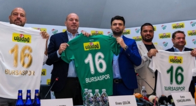 Bursaspor’un sırt sponsoru Uludağ İçecek oldu