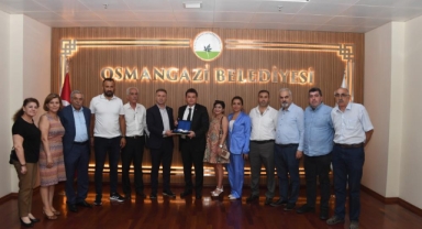 CHP Yıldırım'dan Başkan Aydın’a ziyaret