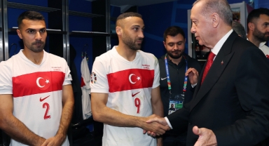 Cumhurbaşkanı Erdoğan'dan millilere tebrik