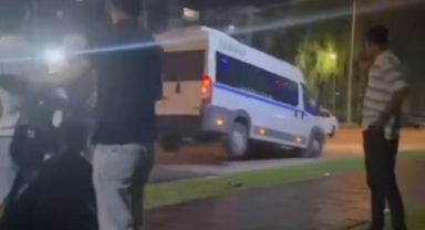Kasisi görmeyenler araçlarıyla böyle uçtu