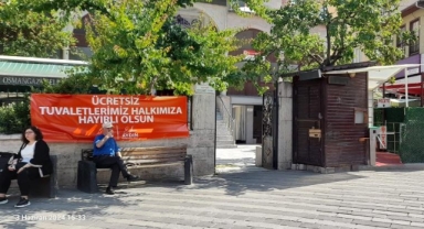Osmangazi’de ücretsiz tuvaletler ikinci kez yargıya takıldı