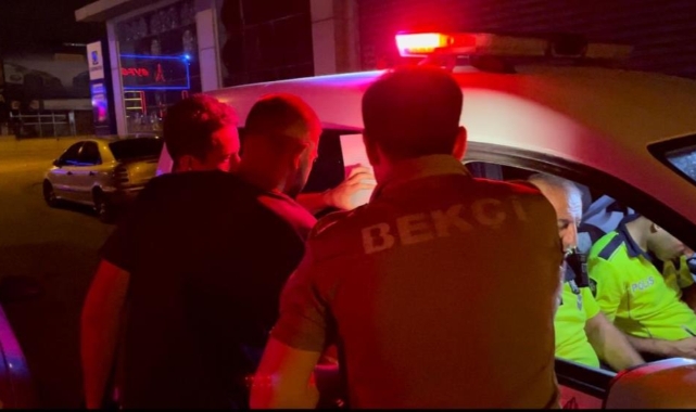 Polisten kaçtı, gece kartallarına yakalandı