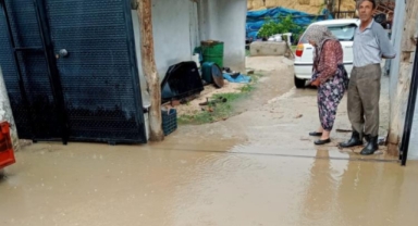 Yenişehir’de ev ve tarlalar sular altında kaldı