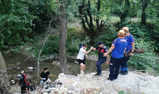 Balığa giderken kaybolan gençleri AFAD buldu