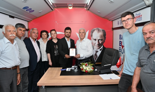 Başkan Bozbey makamını Orhaneli'ye taşıdı