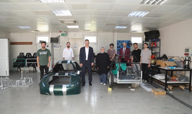 BTÜ öğrencileri elektrikli araç yarışları’na hazırlanıyor