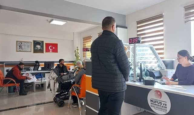 Bursa'da Nüfus Müdürlüğü pazar günü açık olacak